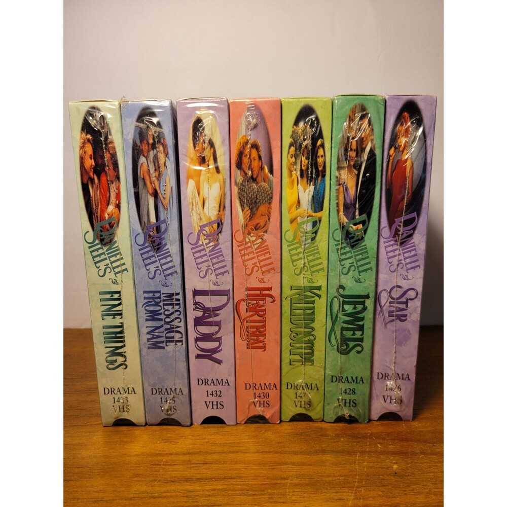 Danielle Steel's 5 VHS Videos Romance Fiction Film TV Movie Job Lot Family